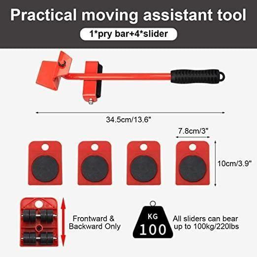Furniture Lifter & Mover kit
