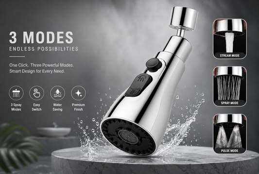 360° Rotating Faucet Extension Nozzle