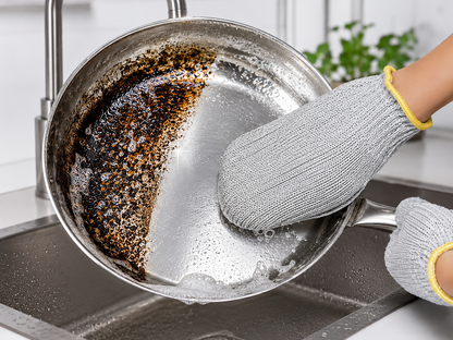 Steel Dishwashing Gloves – Clean Faster, Scrub Smarter