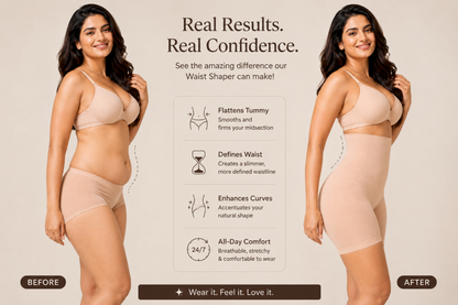 Instant Tummy Control Body Shaper for Women – High Waist Shapewear