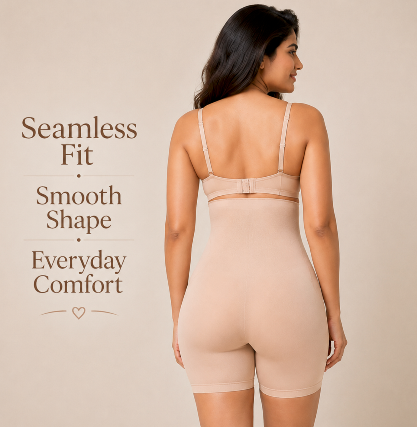 Instant Tummy Control Body Shaper for Women – High Waist Shapewear