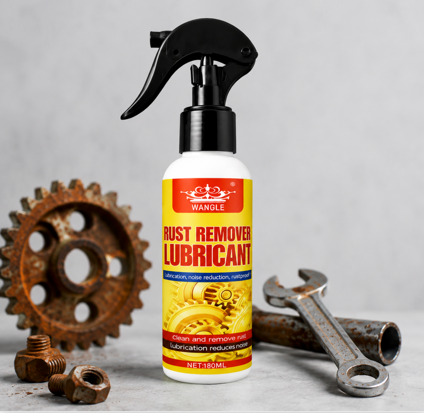 Rust Remover Spray for Metal Surfaces | Fast Acting Formula