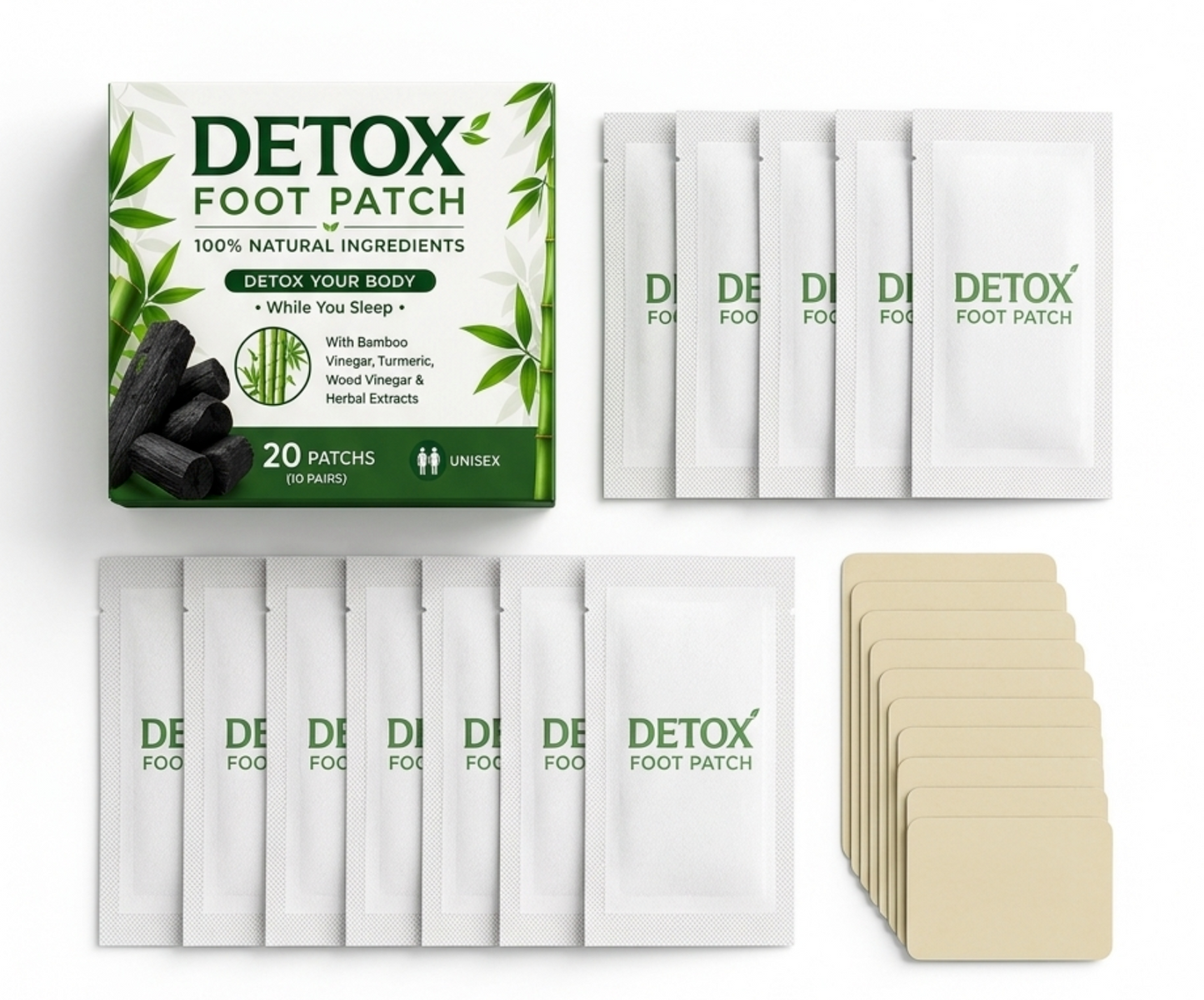 Overnight Foot Care Patches | Relax & Refresh (Pack of 20)