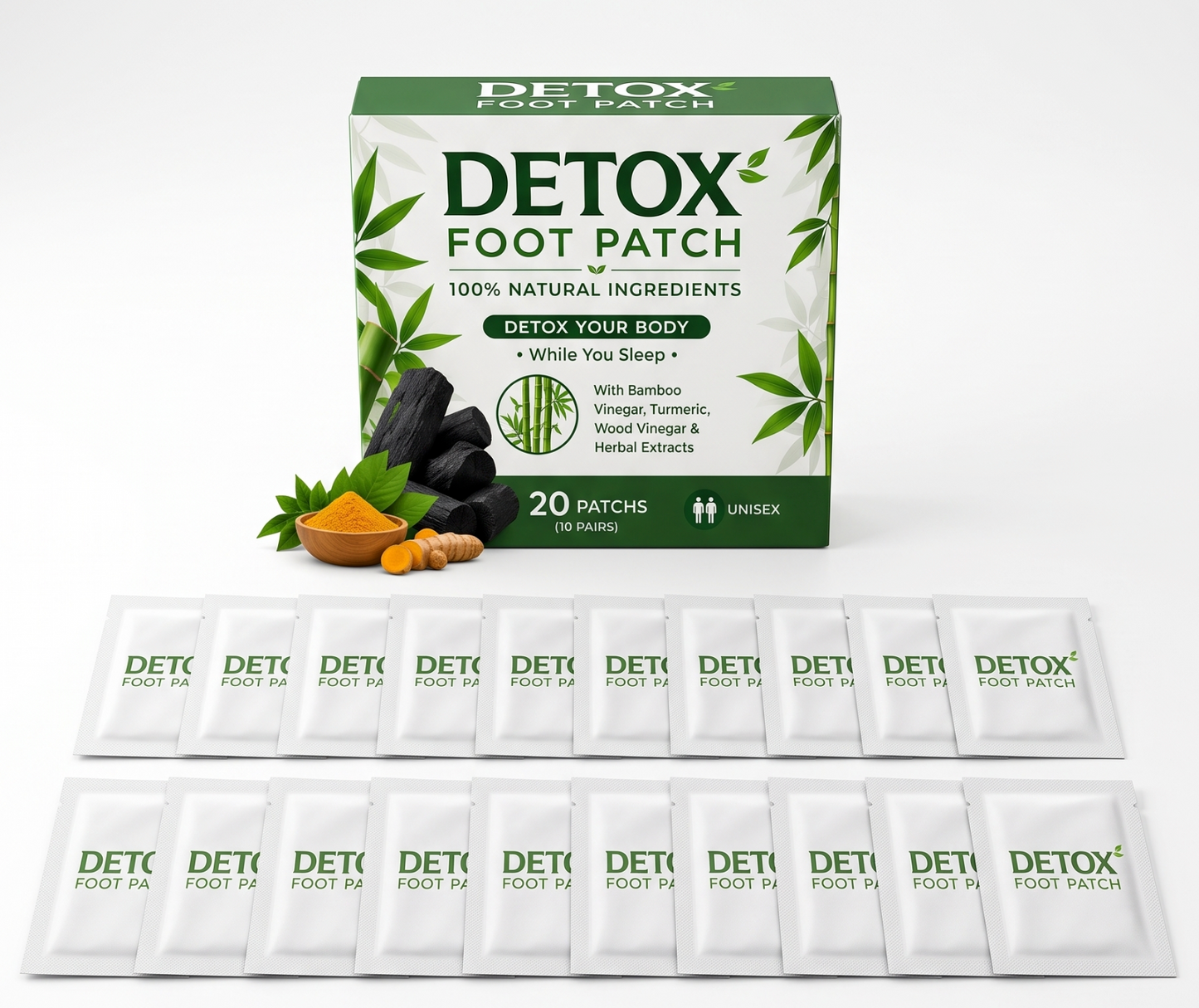 Overnight Foot Care Patches | Relax & Refresh (Pack of 20)