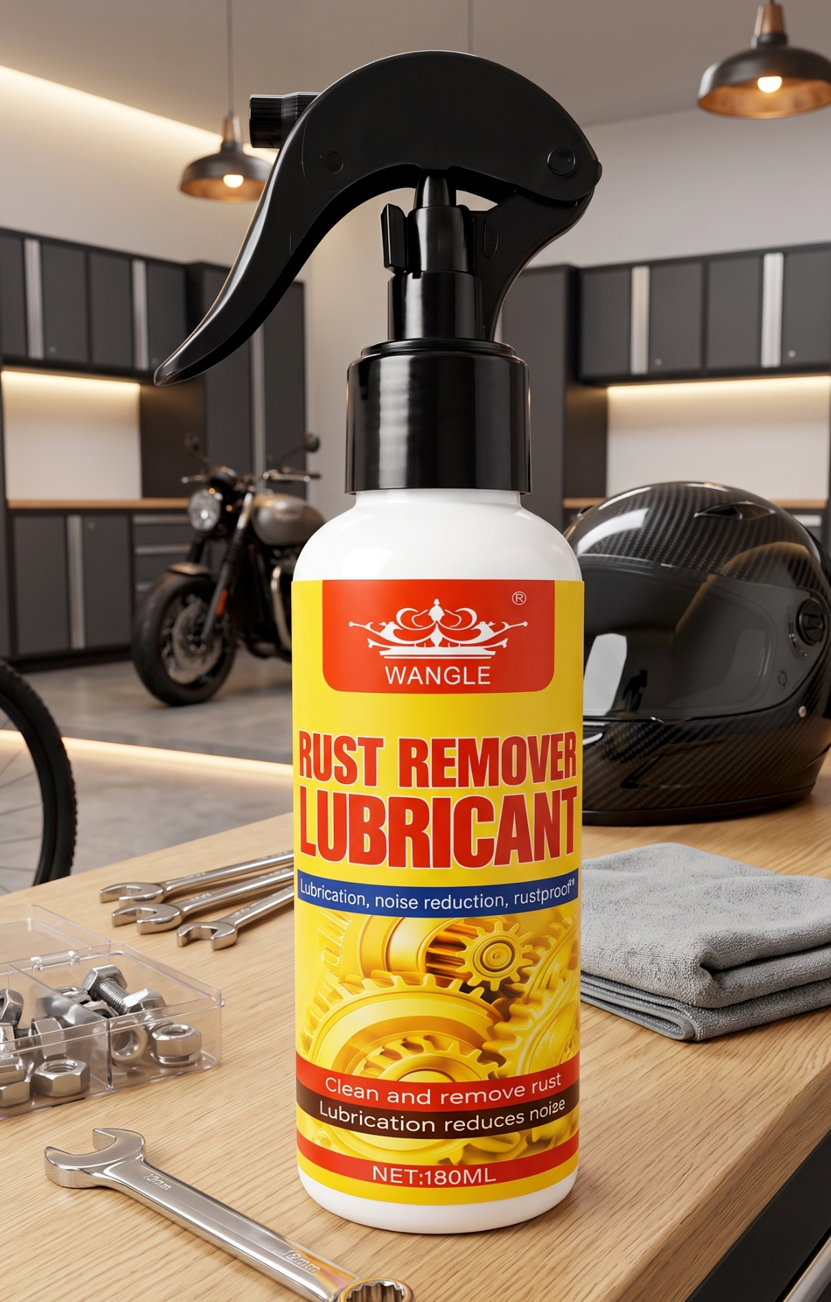Rust Remover Spray for Metal Surfaces | Fast Acting Formula