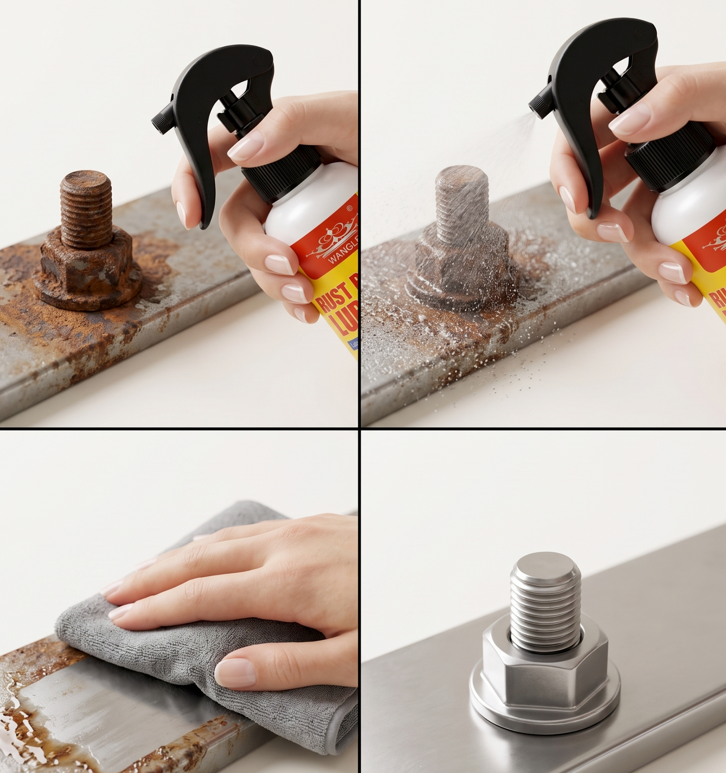 Rust Remover Spray for Metal Surfaces | Fast Acting Formula