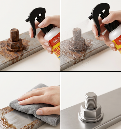 Rust Remover Spray for Metal Surfaces | Fast Acting Formula