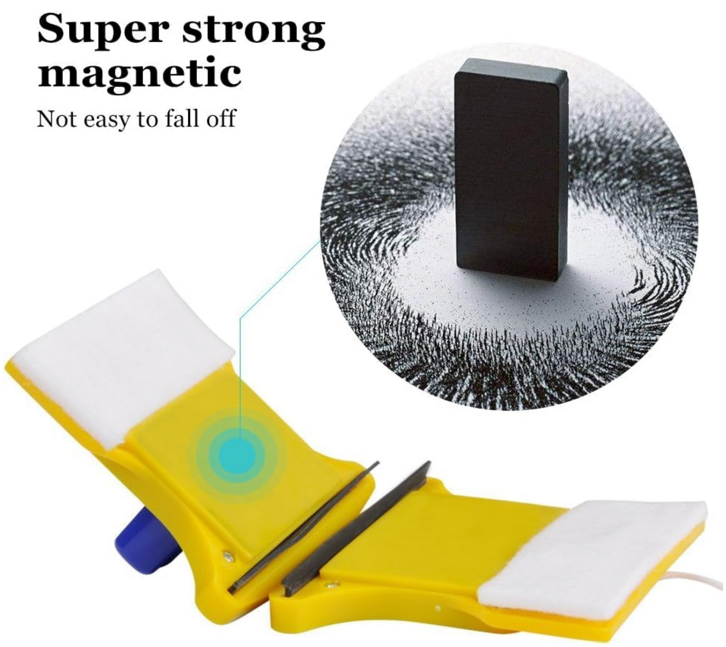 Double-Sided Magnetic Window Cleaner – Fast, Safe & Streak-Free Cleaning