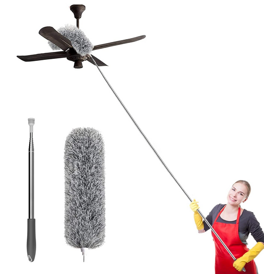 360° Microfiber High Cleaning Duster – Clean Every Hard-to-Reach Spot Effortlessly