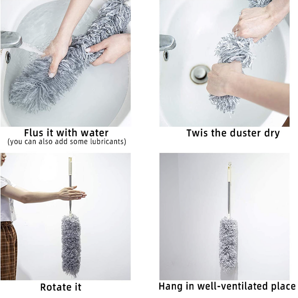 360° Microfiber High Cleaning Duster – Clean Every Hard-to-Reach Spot Effortlessly
