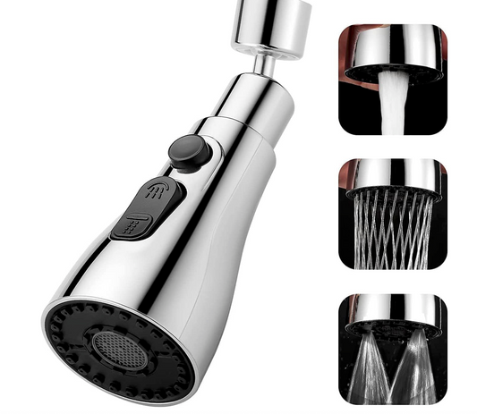 360° Rotating Faucet Extension Nozzle