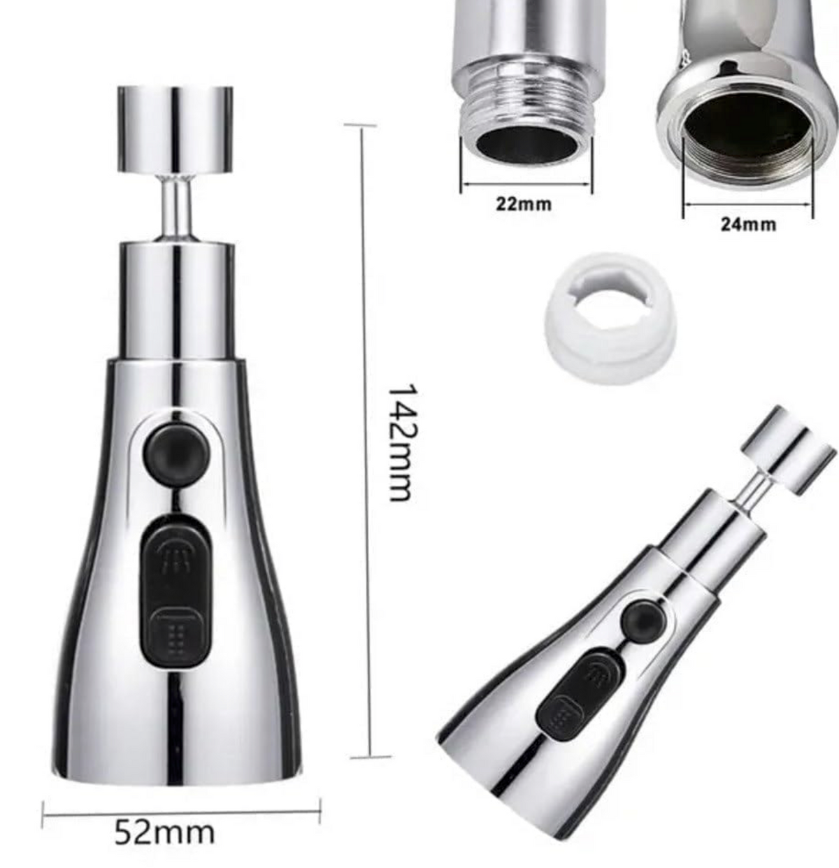 360° Rotating Faucet Extension Nozzle