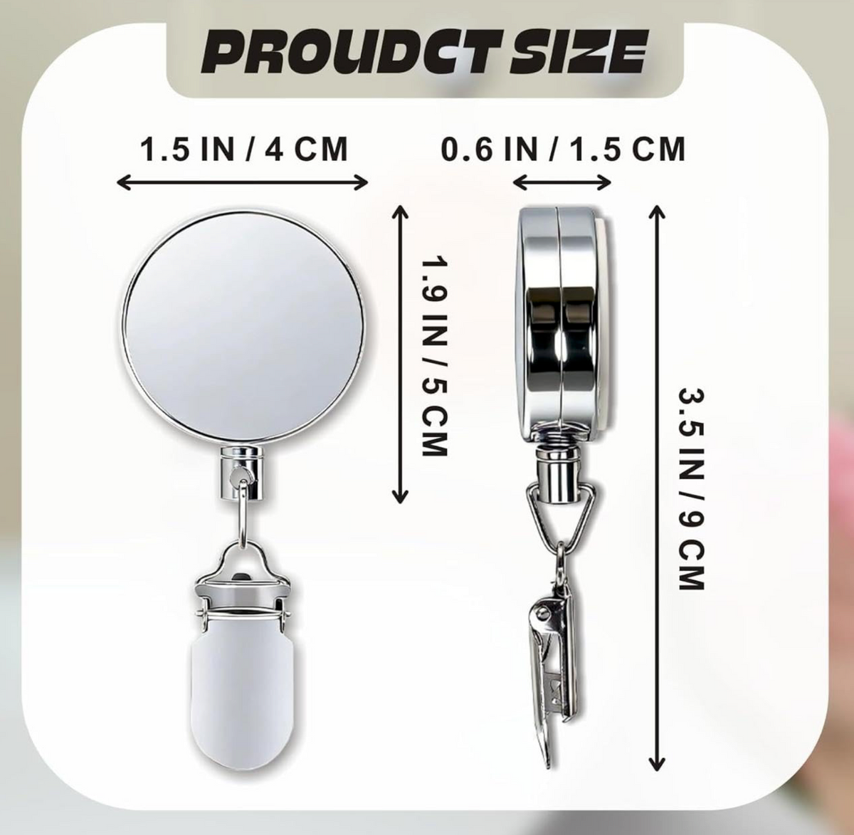 Stainless Steel Retractable Towel Holder – No-Drill Self-Adhesive Mount