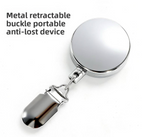 Stainless Steel Retractable Towel Holder – No-Drill Self-Adhesive Mount