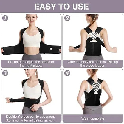 Posture Fixer & Corrector Belt – Unisex